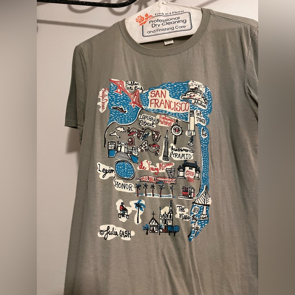 San Francisco de young museum short sleeve tshirt